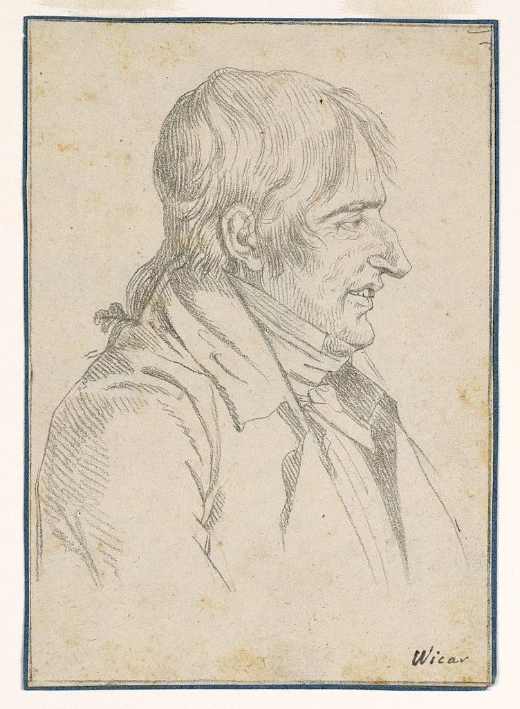 Jean - Baptiste Wicar, Ritratto di un uomo, Cooper Hewitt, Smithsonian Design Museum, New York